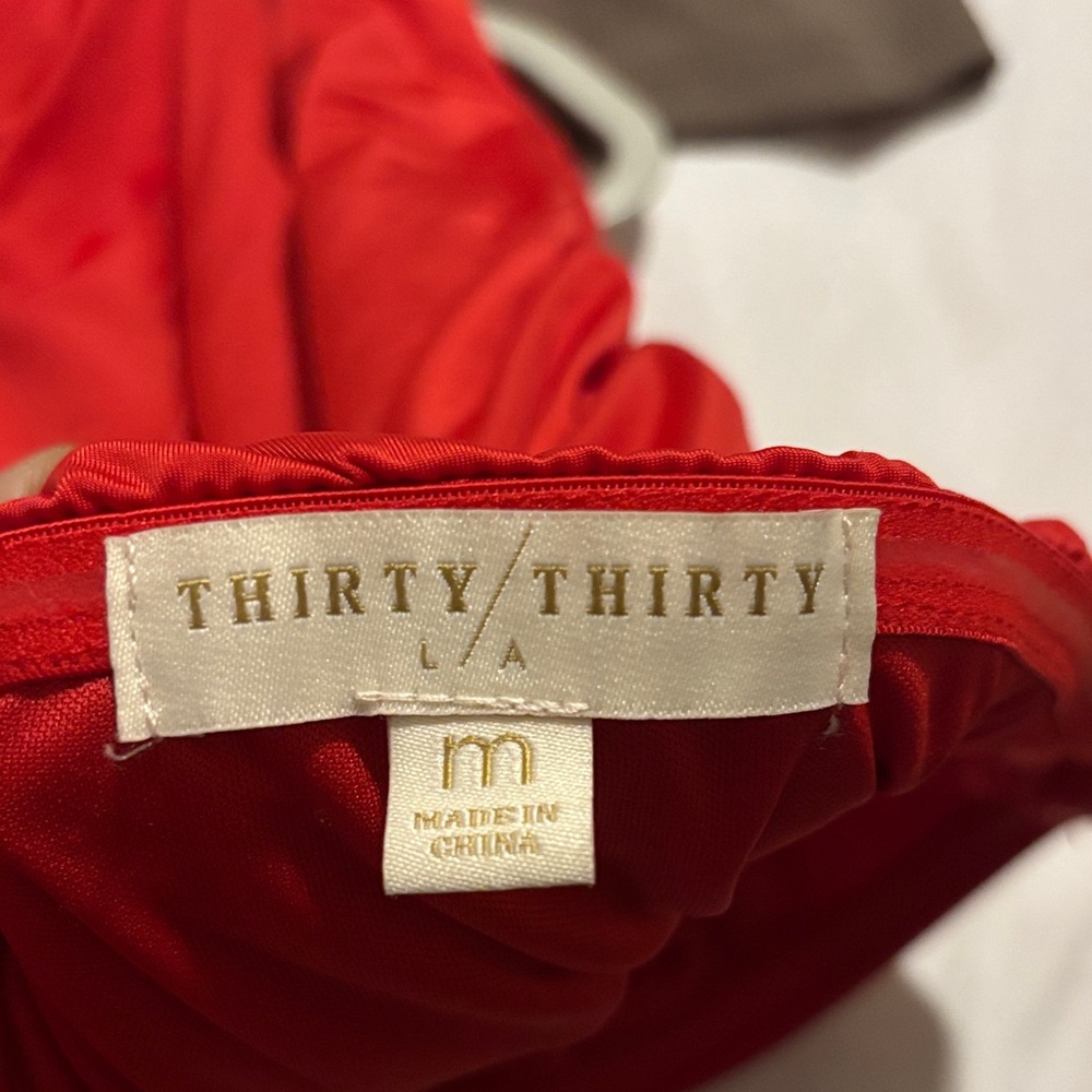 Thirty/Thirty Red Garment